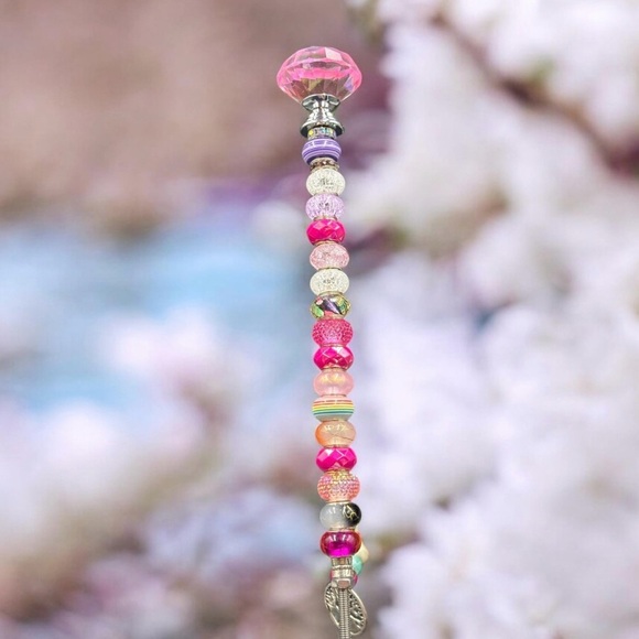 Crystal Glass Fairy Wands. Garden Stake. Sun Catchers. Yard Art. - Picture 9 of 14